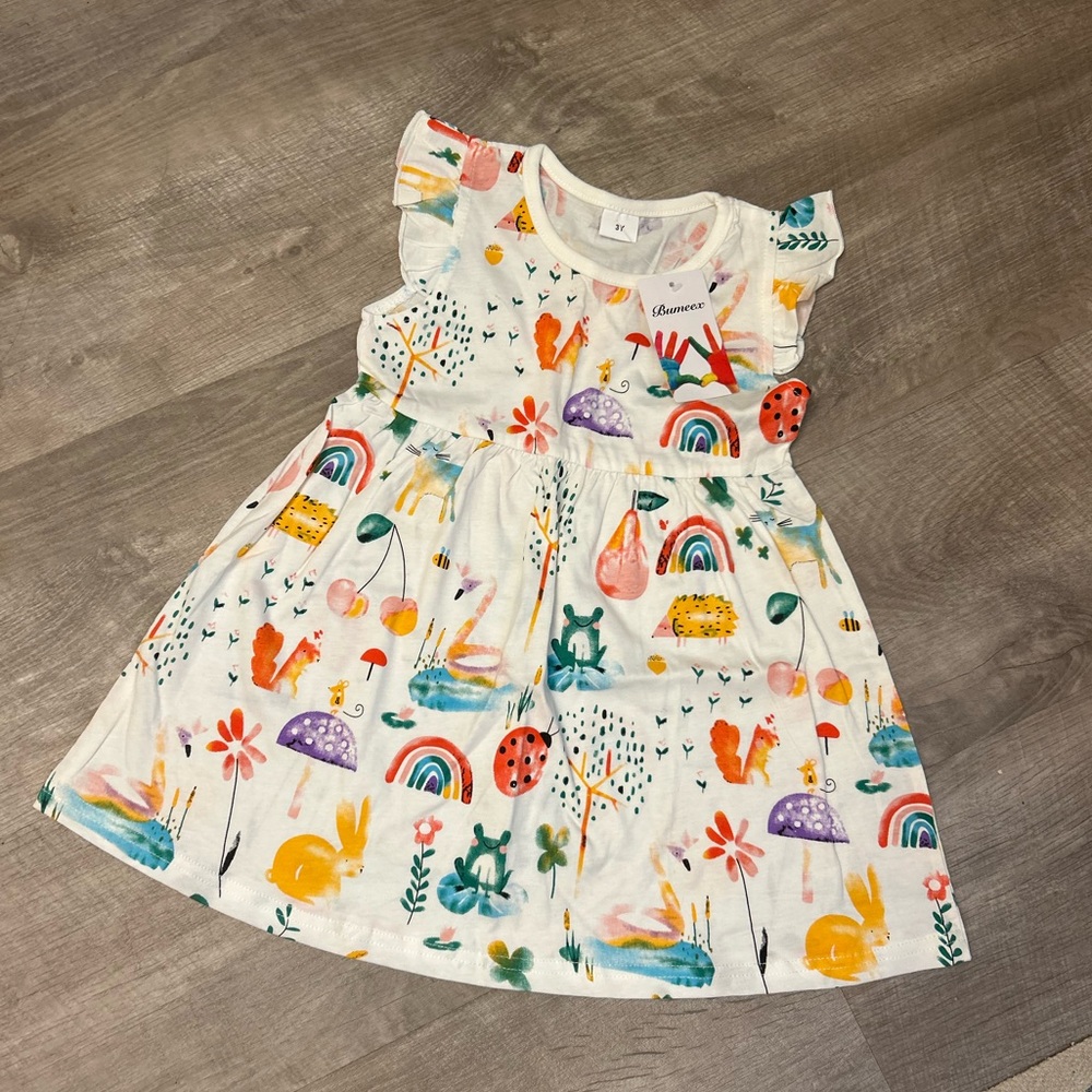 NWT Colorful Dress | Bumeex